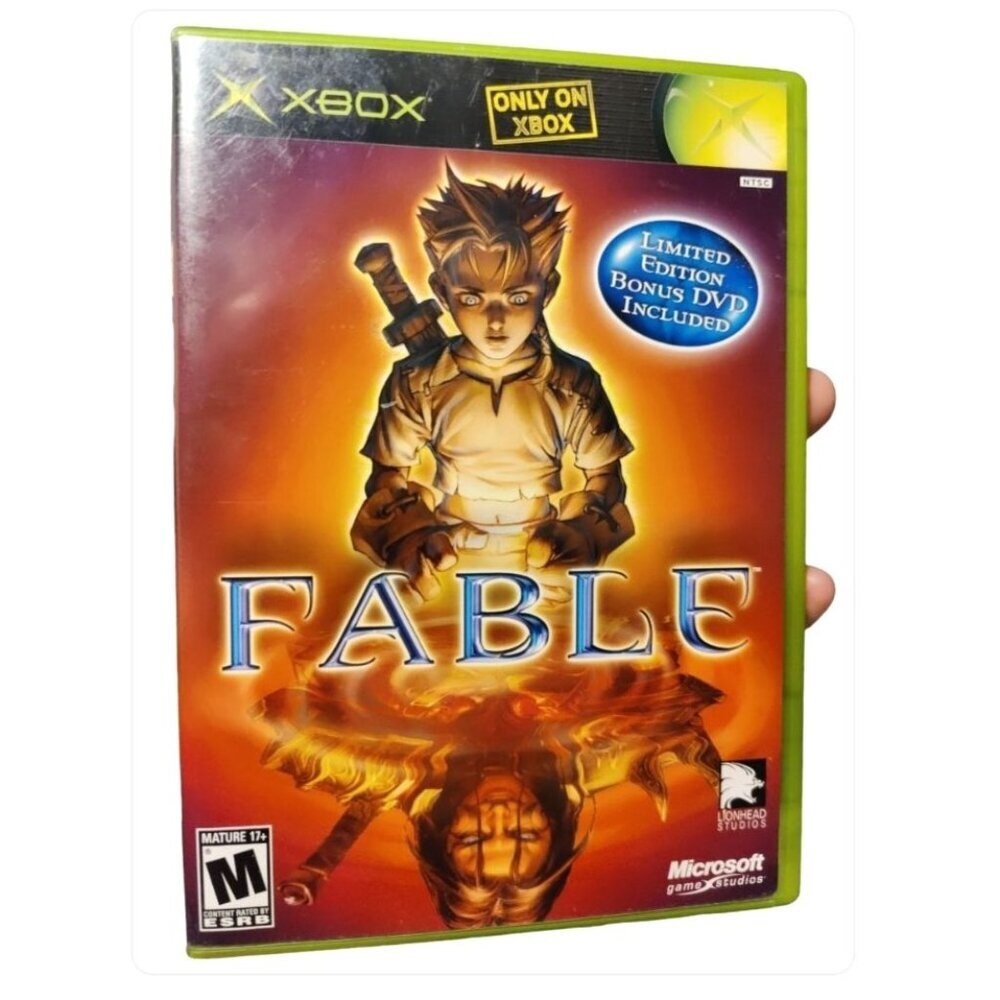 Fable Microsoft Xbox Game Complete with Manual & Limited-Edition Bonus DVD